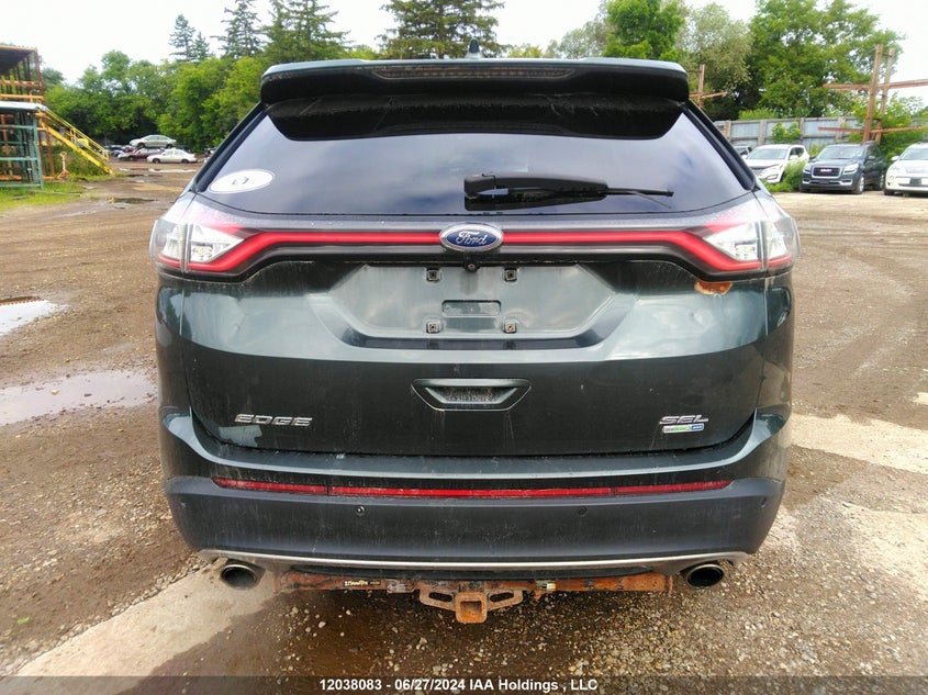 2015 Ford Edge Sel VIN: 2FMTK4J92FBB23717 Lot: 12038083