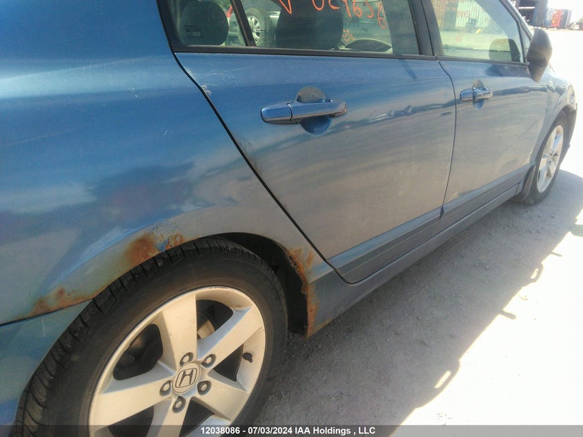 2008 Honda Civic Lx VIN: 2HGFA15568H024636 Lot: 12038086