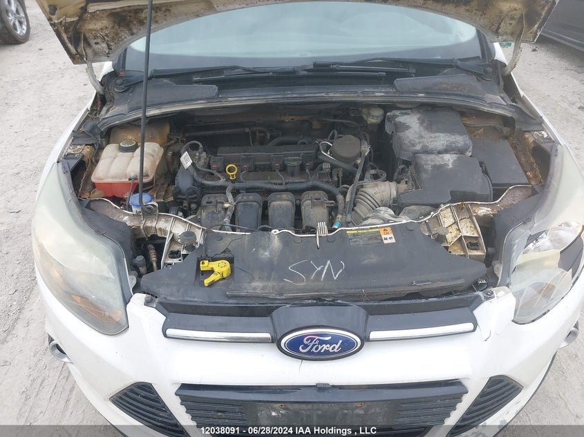 2013 Ford Focus Titanium VIN: 1FADP3J29DL345908 Lot: 12038091