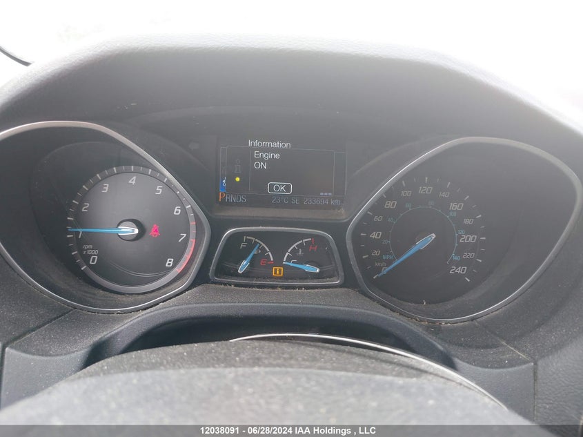 2013 Ford Focus Titanium VIN: 1FADP3J29DL345908 Lot: 12038091