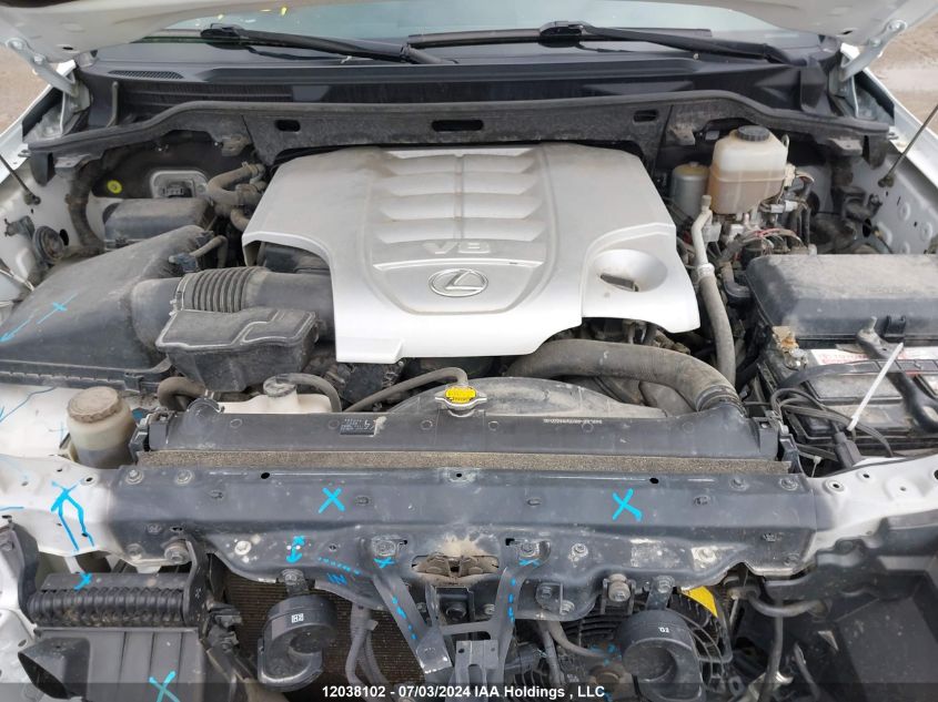 2014 Lexus Lx 570 VIN: JTJHY7AX1E4149255 Lot: 12038102