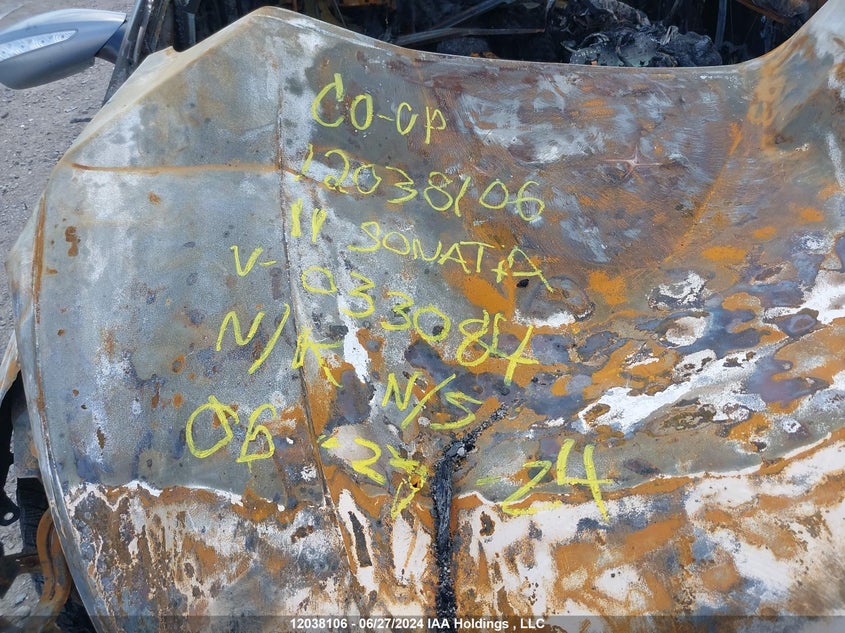 2011 Hyundai Sonata Limited VIN: 5NPEC4AC4BH033084 Lot: 12038106