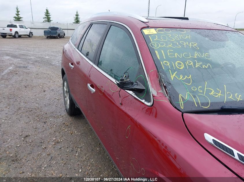 2011 Buick Enclave VIN: 5GAKVCED7BJ223948 Lot: 12038107