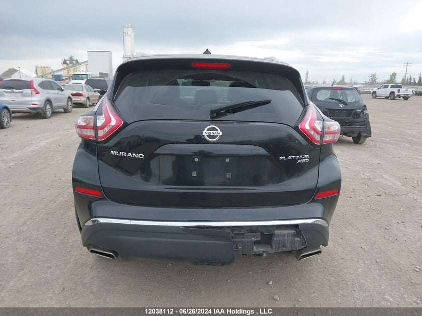 2016 Nissan Murano VIN: 5N1AZ2MH7GN135362 Lot: 12038112