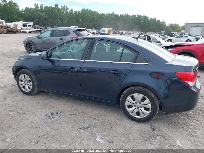 2014 Chevrolet Cruze VIN: 1G1PC5SBXE7128626 Lot: 12038119