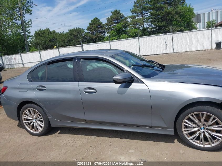 2023 BMW 3 Series VIN: 3MW89FF06P8D20245 Lot: 12038123