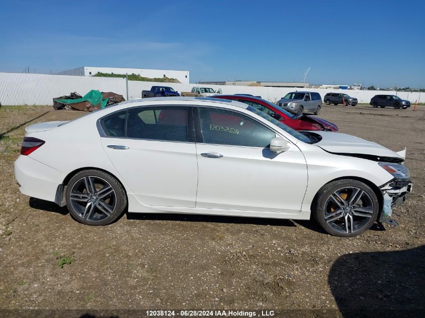 2016 Honda Accord Sedan VIN: 1HGCR3F91GA800368 Lot: 12038124