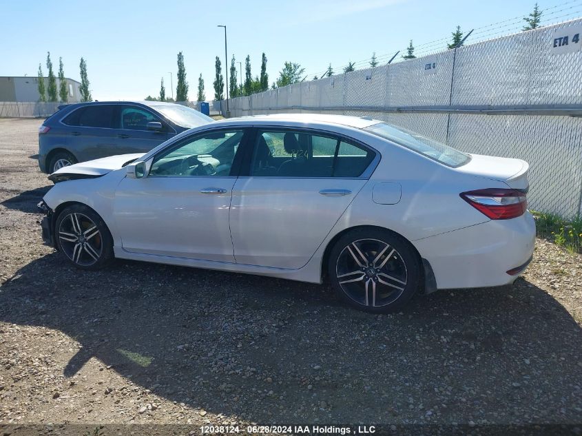 2016 Honda Accord Sedan VIN: 1HGCR3F91GA800368 Lot: 12038124