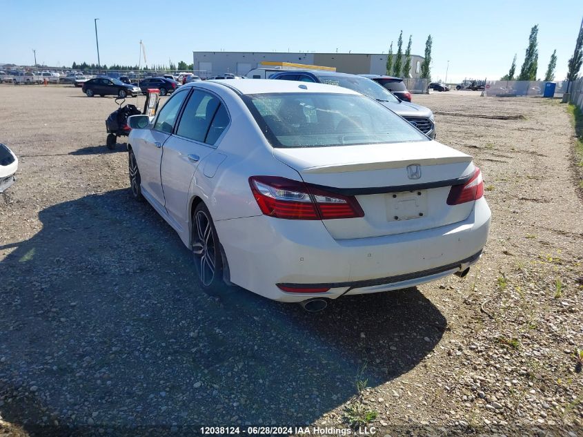 2016 Honda Accord Sedan VIN: 1HGCR3F91GA800368 Lot: 12038124