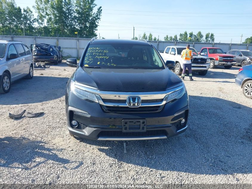 2021 Honda Pilot VIN: 5FNYF6H93MB506078 Lot: 12038130