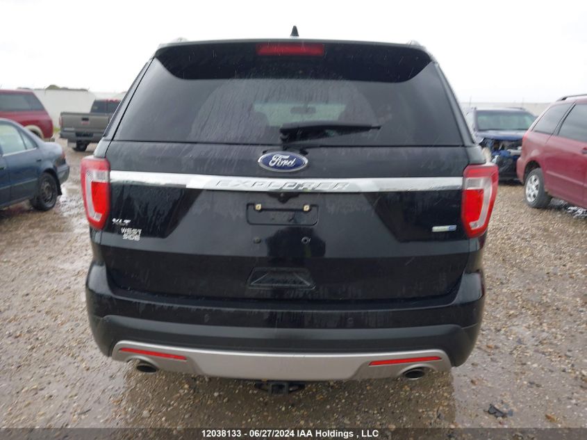2016 Ford Explorer Xlt VIN: 1FM5K8D88GGA64735 Lot: 12038133