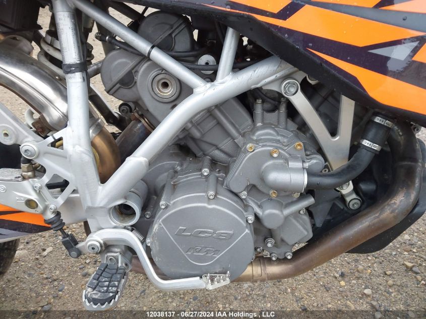 2006 Ktm 950 Supermoto VIN: VBKVS44096M922946 Lot: 12038137