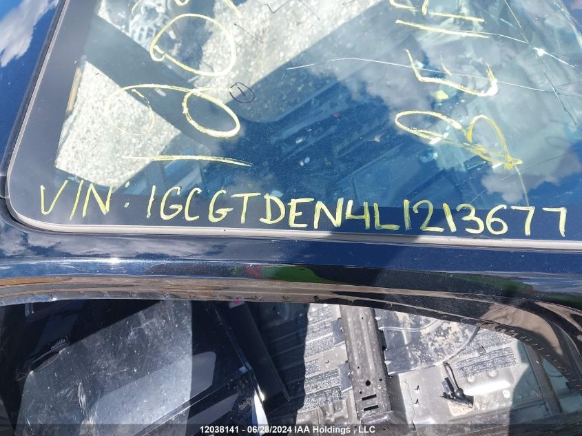 2020 Chevrolet Colorado Z71 VIN: 1GCGTDEN4L1213677 Lot: 12038141