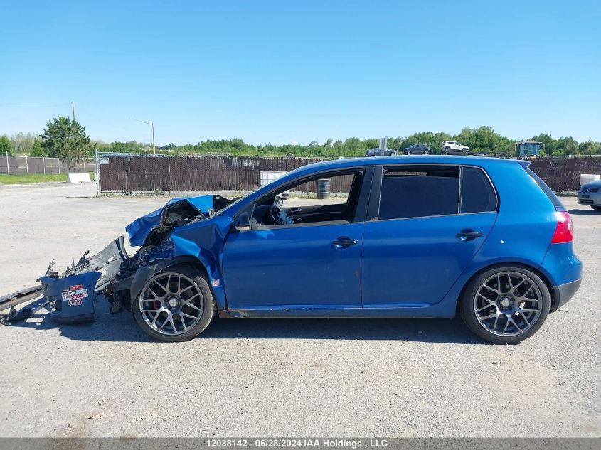 2007 Volkswagen Golf Gti VIN: WVWGV71K17W283962 Lot: 12038142