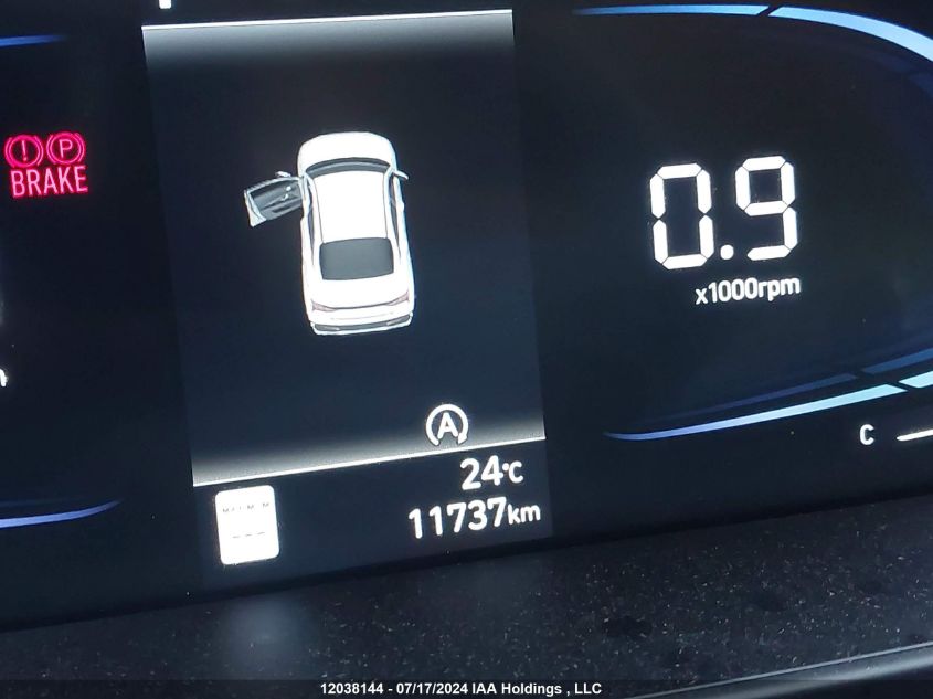 2024 Hyundai Elantra Sel VIN: KMHLM4DG5RU706785 Lot: 12038144