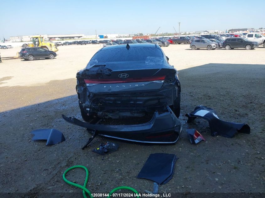 2024 Hyundai Elantra Sel VIN: KMHLM4DG5RU706785 Lot: 12038144