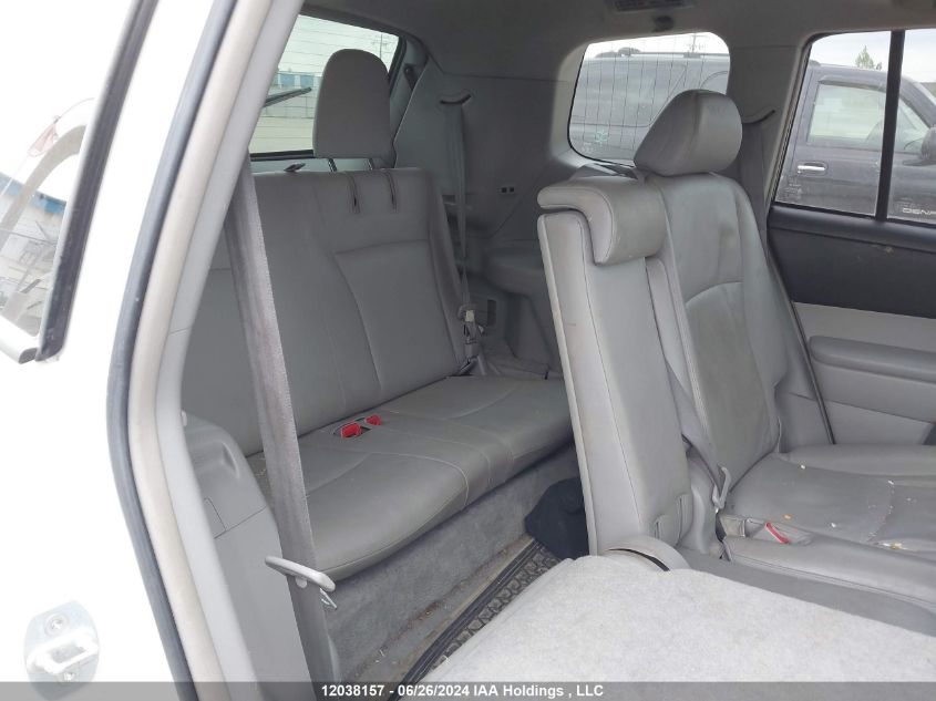 2008 Toyota Highlander Hybrid Limited VIN: JTEEW44A282011222 Lot: 12038157