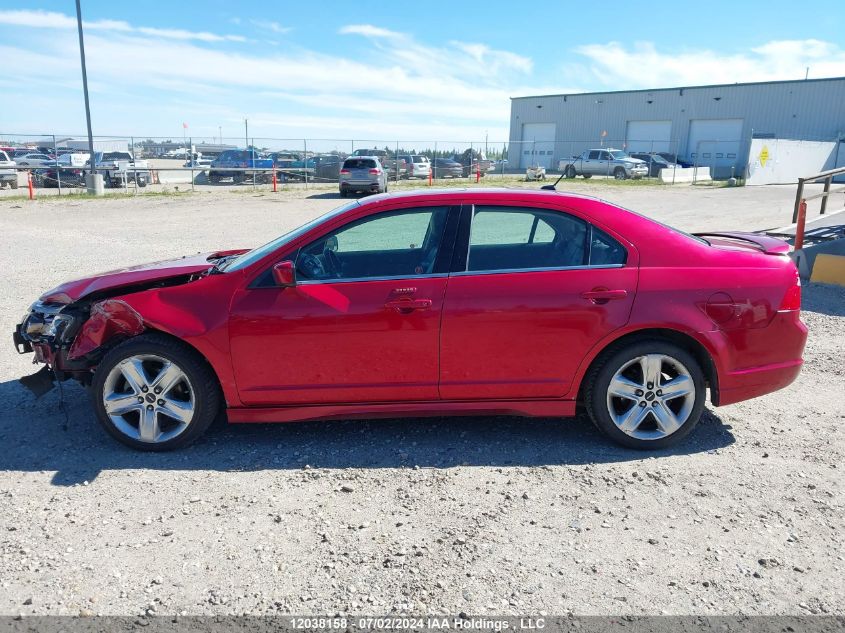 2011 Ford Fusion Sport VIN: 3FAHP0DC4BR282722 Lot: 12038158