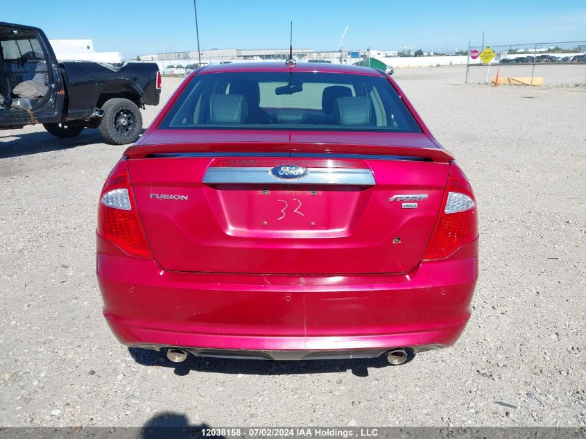 2011 Ford Fusion Sport VIN: 3FAHP0DC4BR282722 Lot: 12038158