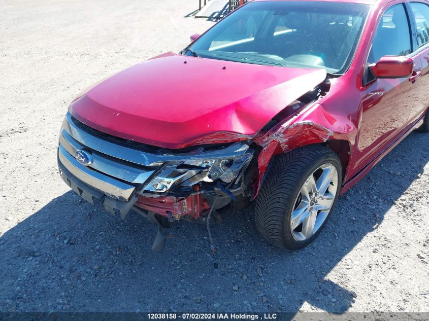 2011 Ford Fusion Sport VIN: 3FAHP0DC4BR282722 Lot: 12038158