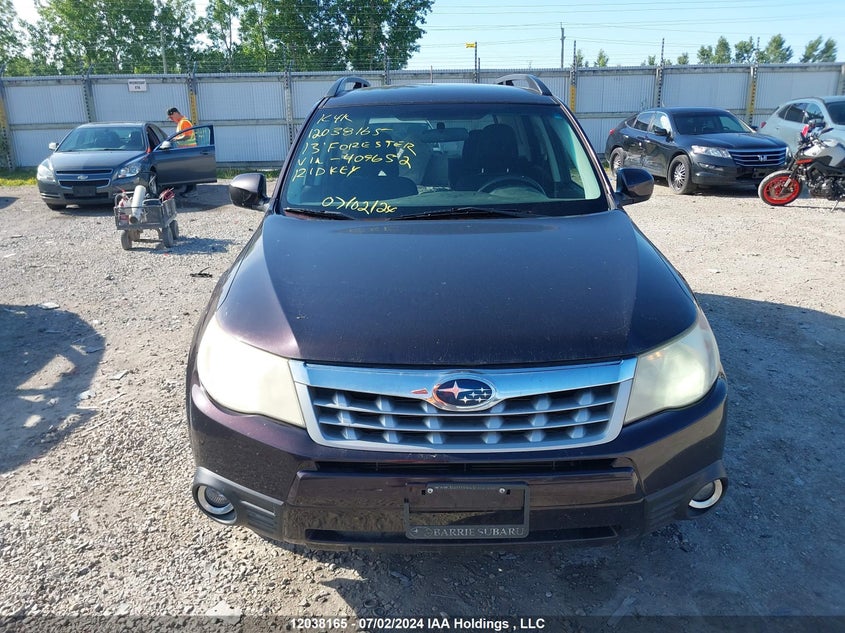 2013 Subaru Forester VIN: JF2SHCBC0DH409652 Lot: 12038165