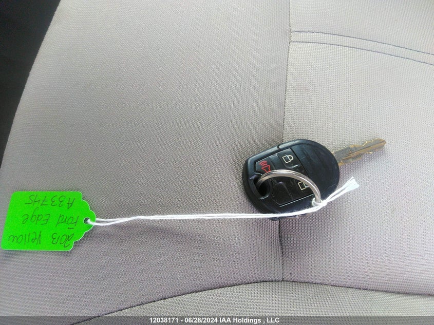 2013 Ford Edge Se VIN: 2FMDK3G92DBA33745 Lot: 12038171