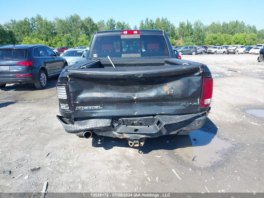 2017 Ram 1500 Rebel VIN: 1C6RR7YT3HS586205 Lot: 12038172