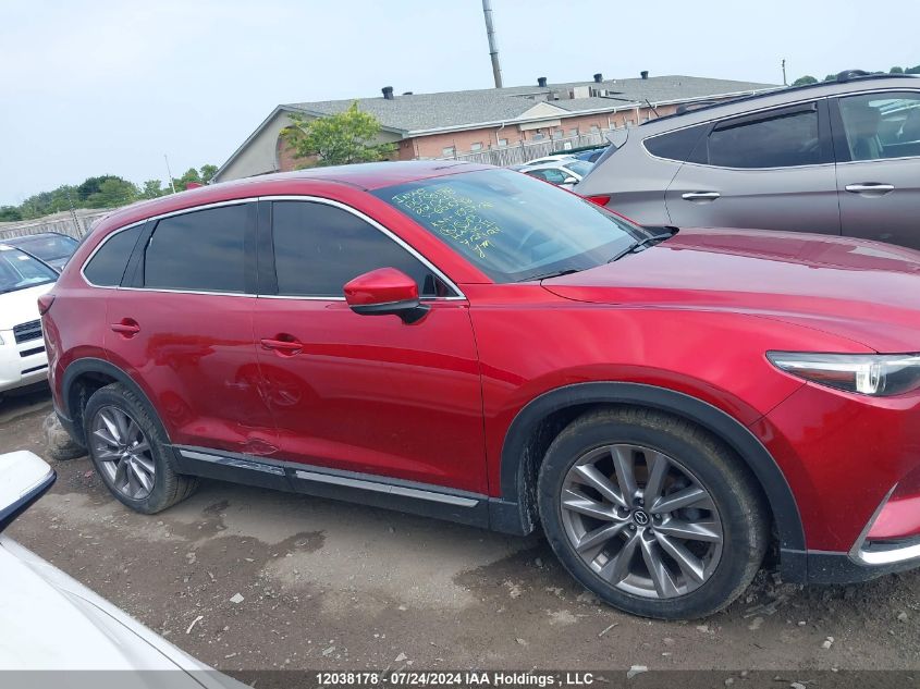 2022 Mazda Cx-9 VIN: JM3TCBDYXN0621048 Lot: 12038178