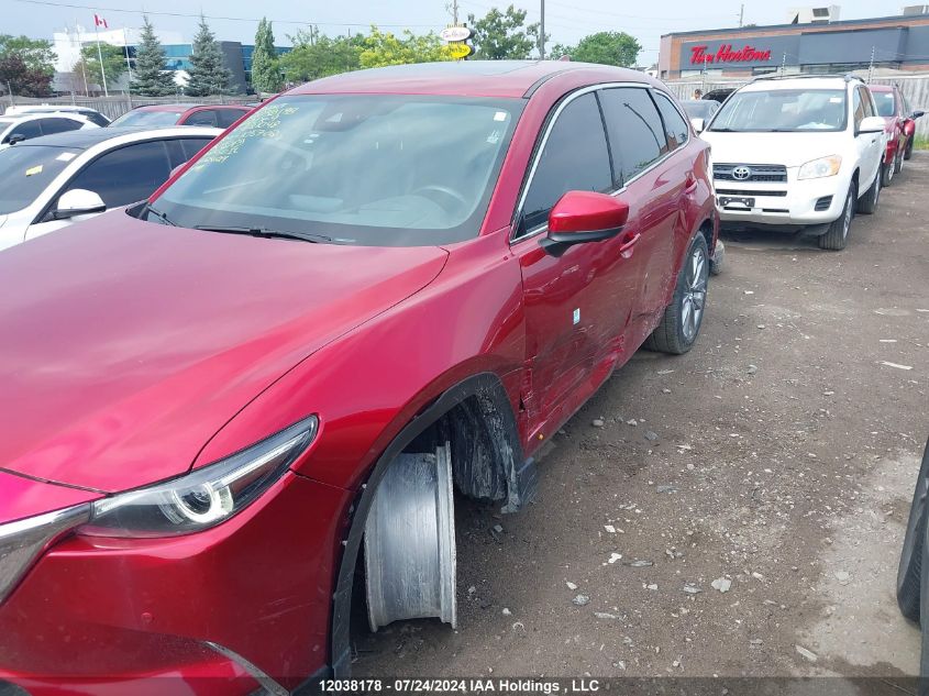 2022 Mazda Cx-9 VIN: JM3TCBDYXN0621048 Lot: 12038178