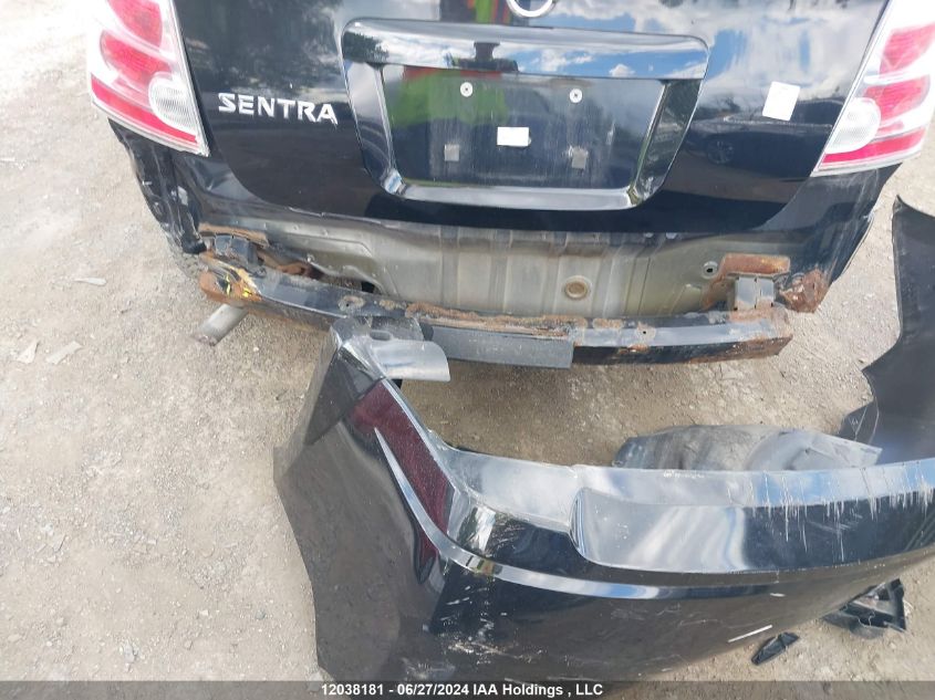 2008 Nissan Sentra 2.0/2.0S/2.0Sl VIN: 3N1AB61E28L739836 Lot: 12038181