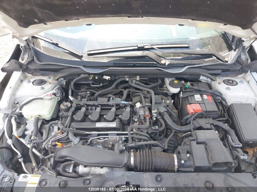 2018 Honda Civic Ex VIN: 2HGFC1F45JH100918 Lot: 12038183