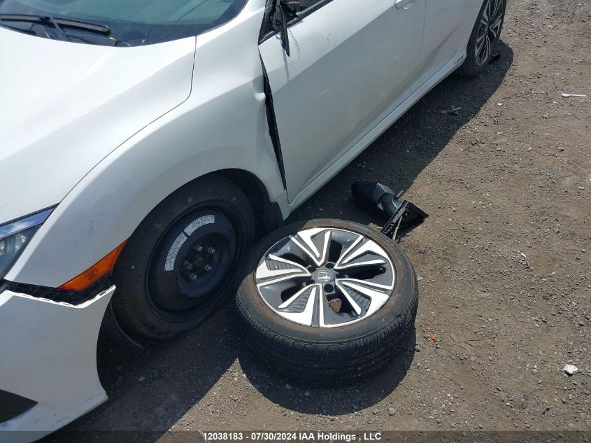 2018 Honda Civic Ex VIN: 2HGFC1F45JH100918 Lot: 12038183