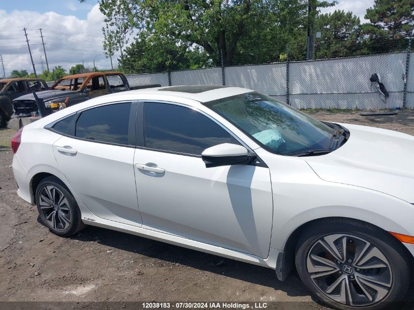 2018 Honda Civic Ex VIN: 2HGFC1F45JH100918 Lot: 12038183