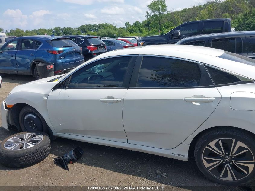 2018 Honda Civic Ex VIN: 2HGFC1F45JH100918 Lot: 12038183