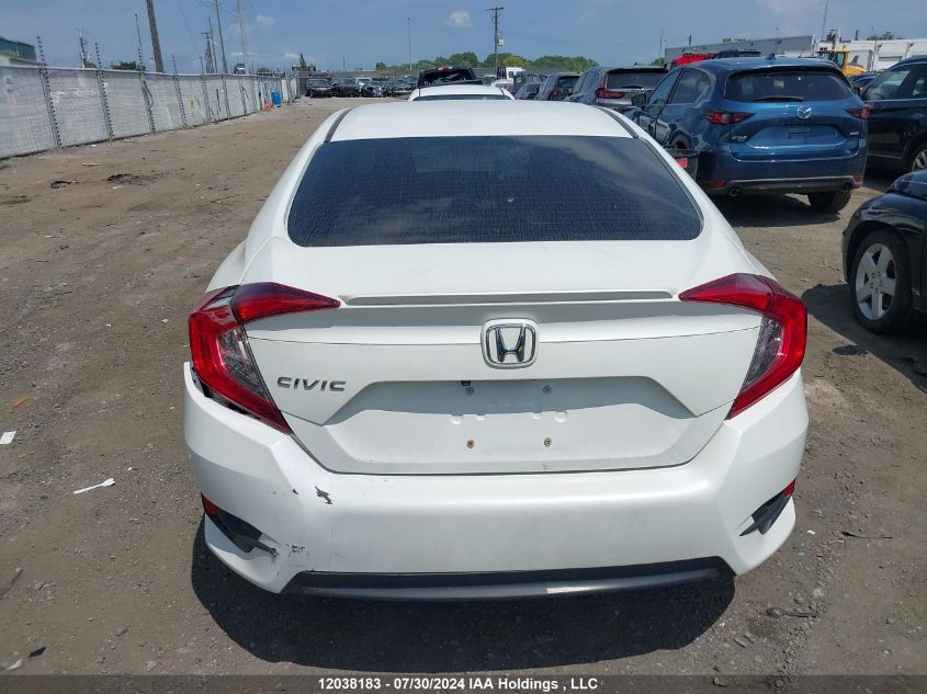 2018 Honda Civic Ex VIN: 2HGFC1F45JH100918 Lot: 12038183