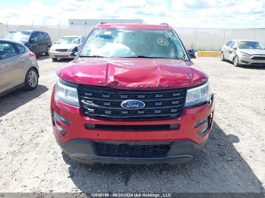 2017 Ford Explorer Xlt VIN: 1FM5K8D85HGC15791 Lot: 12038198