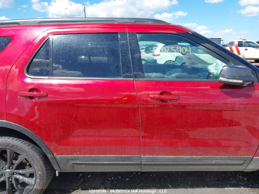 2017 Ford Explorer Xlt VIN: 1FM5K8D85HGC15791 Lot: 12038198