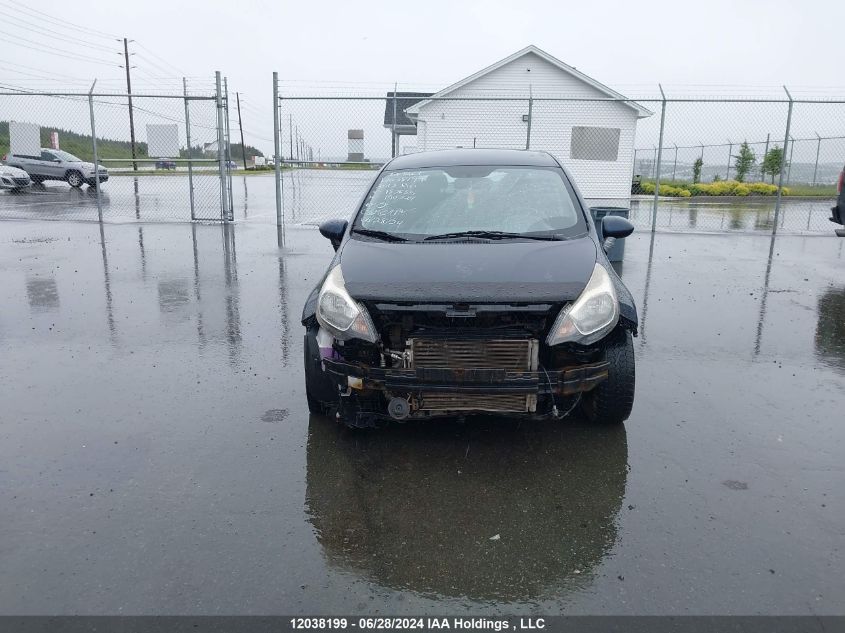 2013 Kia Rio Lx VIN: KNADM4A36D6187685 Lot: 12038199