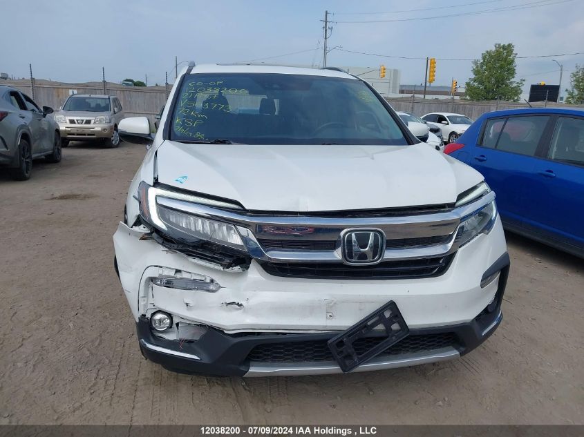 2021 Honda Pilot VIN: 5FNYF6H69MB503773 Lot: 12038200