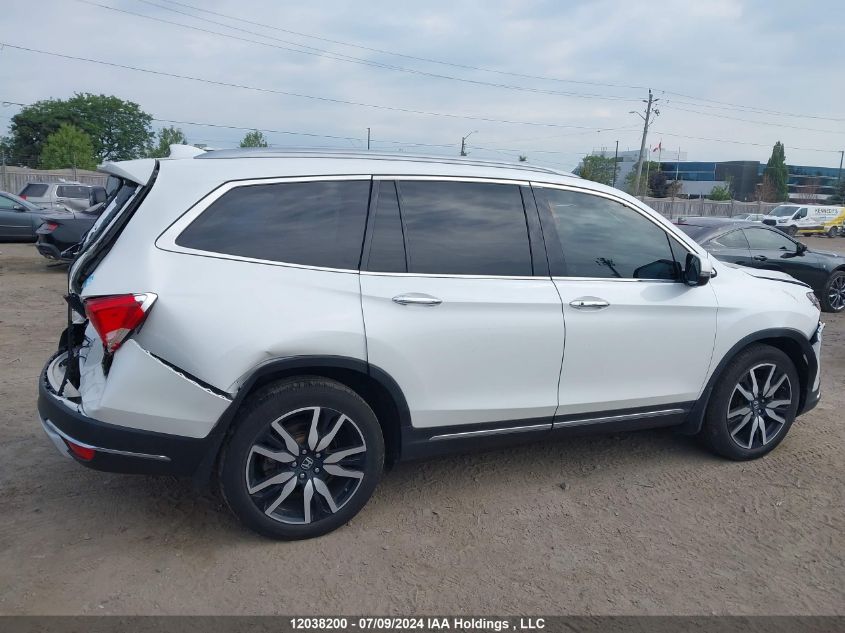 2021 Honda Pilot VIN: 5FNYF6H69MB503773 Lot: 12038200