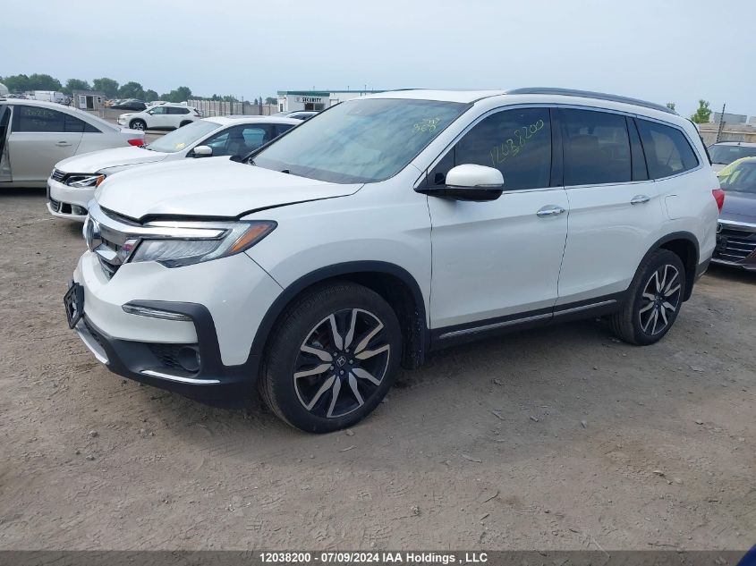 2021 Honda Pilot VIN: 5FNYF6H69MB503773 Lot: 12038200