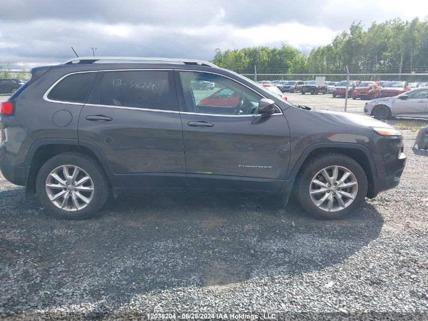 2015 Jeep Cherokee Limited VIN: 1C4PJMDS5FW661768 Lot: 12038204