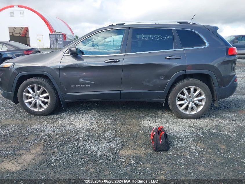 2015 Jeep Cherokee Limited VIN: 1C4PJMDS5FW661768 Lot: 12038204