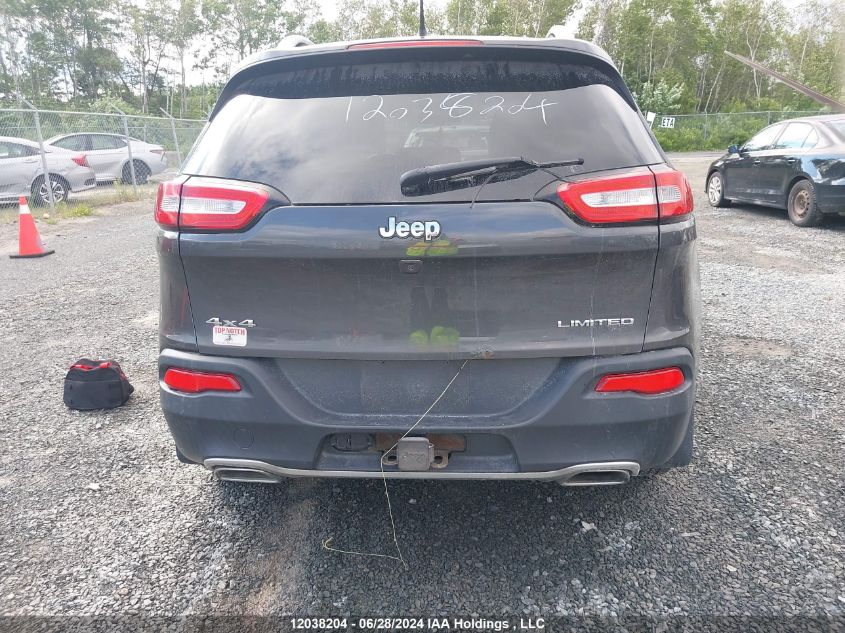 2015 Jeep Cherokee Limited VIN: 1C4PJMDS5FW661768 Lot: 12038204