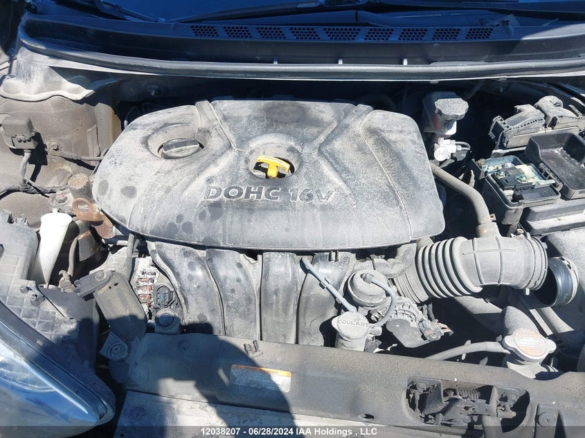 2012 Hyundai Elantra Gls/Limited VIN: 5NPDH4AE7CH142512 Lot: 12038207