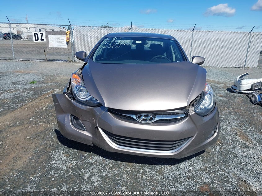 2012 Hyundai Elantra Gls/Limited VIN: 5NPDH4AE7CH142512 Lot: 12038207
