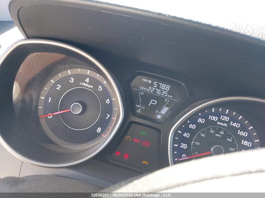 2012 Hyundai Elantra Gls/Limited VIN: 5NPDH4AE7CH142512 Lot: 12038207