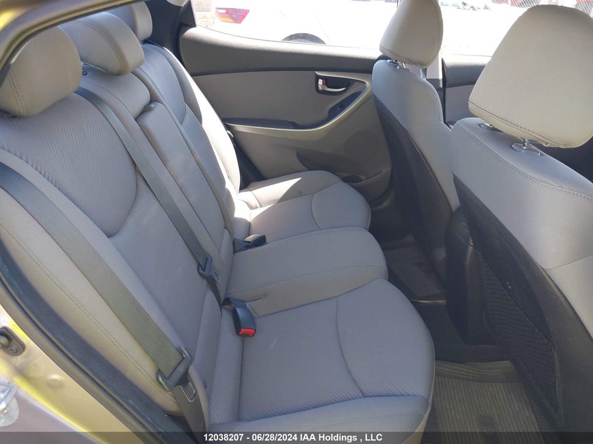 2012 Hyundai Elantra Gls/Limited VIN: 5NPDH4AE7CH142512 Lot: 12038207