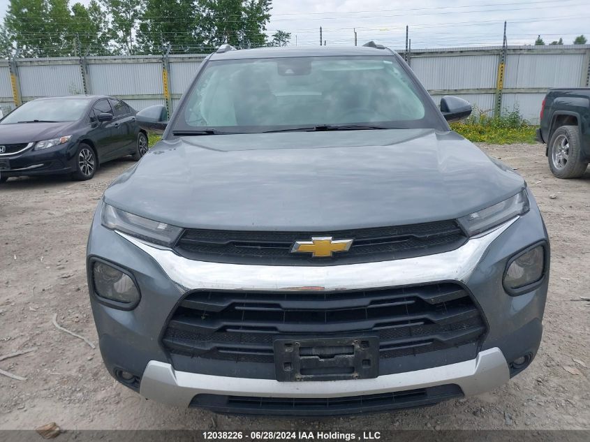 2022 Chevrolet Trailblazer VIN: KL79MPSL4NB065745 Lot: 12038226