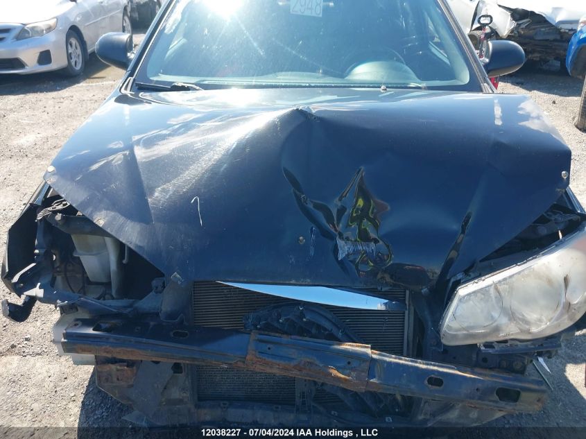 2010 Hyundai Elantra VIN: KMHDT4BD6AU991033 Lot: 12038227